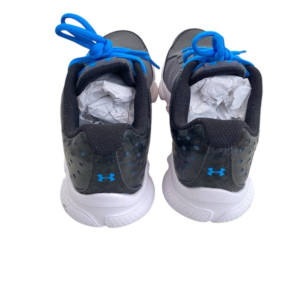 Under Armour Blue Gray Sneakers Athletic Running Shoes - Picture 4 of 6